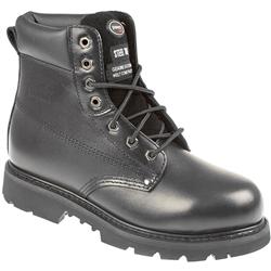 Pavers Male Ir104 Leather Upper Leather/Textile Lining Boots in Black