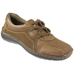 Pavers Male KEMP1009 Leather Nubuck Upper Lace Up in Brown
