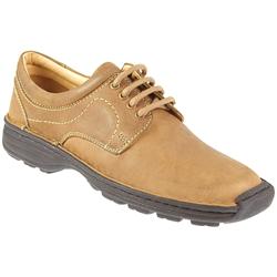 Pavers Male Kemp904 Leather Upper Leather Lining Lace Up in Sand