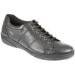 Pavers Male Meta800 Leather Upper Textile Lining Casual in Black