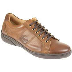 Pavers Male Meta800 Leather Upper Textile Lining Lace Up in Brown