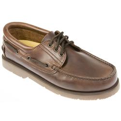 Pavers Male Portboston Leather Upper Leather Lining Casual in Brown