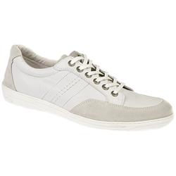 Pavers Male SOPEL1100 Leather Upper Leather/Textile Lining Lace Up in White