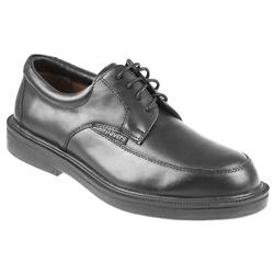 Pavers Safety Male Ir905 Leather Upper Leather/Textile Lining Lace Up in Black