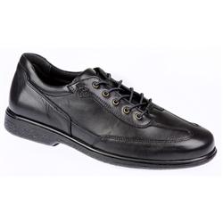 Pavers Wide Male AKSU1102 Leather Upper Lace Up in Black, Tan