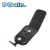 Pdair Leather Flip Case - HTC Touch - Black