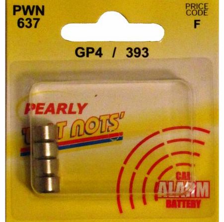 Pearl Automotive Pearl PWN637 GP4/393 Car Alarm Battery