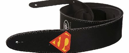 Peavey DC Comics Superman Logo Leather Guitar Strap
