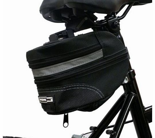 PedalPro Large Expandable Bicycle Saddle Bag