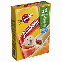Large Jumbone with Beef Chew for Dogs 210gm 4 Pack
