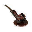 Brown Leather Pipe Holder