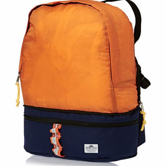 Penfield Passaic Backpack - Orange/ Navy