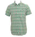 Green Check Short Sleeve Shirt