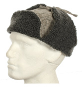 Grey Trapper Hat