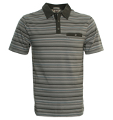 Heritage Grey Stripe Polo Shirt
