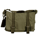 Khaki Canvas Despatch Bag