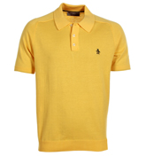 Lemon Drop Knitted Polo Shirt