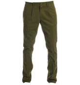 Margate Rifle Green Slim Fit Trousers