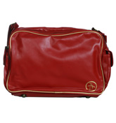 Red and Gold Despatch Bag