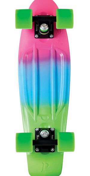 Penny Fades Skateboard Fluro - 22 inch
