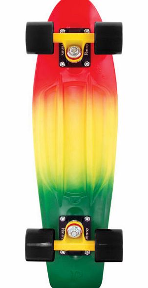 Penny Fades Skateboard Rasta - 22 inch