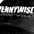 Pennywise Logo Black Flex Baseball Cap