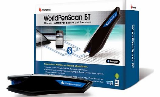 PenPower  WorldPenScan BT - Wireless Portable Bluetooth Pen Scanner and Translator