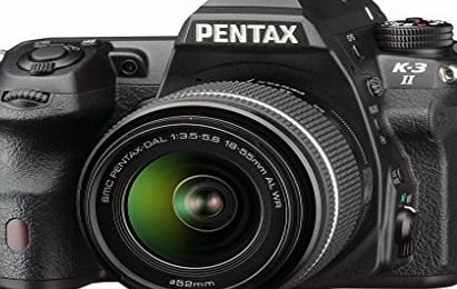 Pentax K-3II DSLR Camera   DAL 18-55mm WR Lens Kit