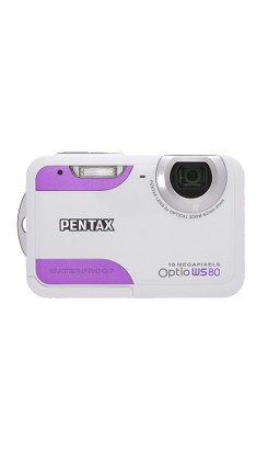 Pentax Optio WS80 white and pink