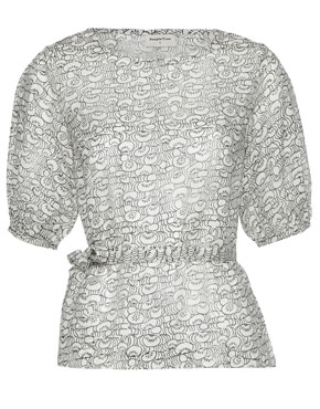 People Tree Shell Print Blouse