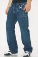 mens balham ripped and patched jeans