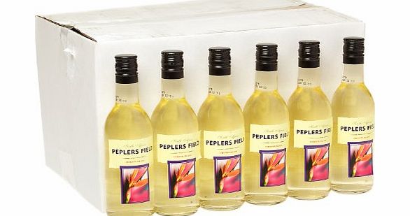 Peplers Field Chenin Blanc 18.75cl Miniature White Wine - 24 Pack