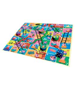 peppa pig Giant Snakes and Ladders