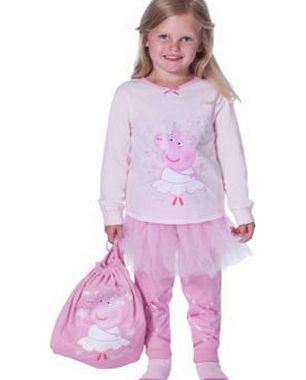 Peppa Pig Girls Pink Nightwear Set - 18-24 Months