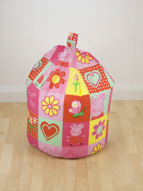 Peppa Pig Hearts and Flowers Bean Bag