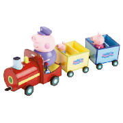 Pig On Grandpa Pigs Train