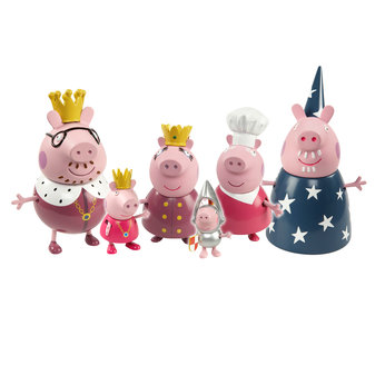 Princess Peppa Pig Royal Family Figures