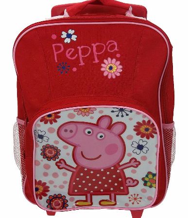 PEPPA PIG Red Peppa Pig Premium Wheeled Case