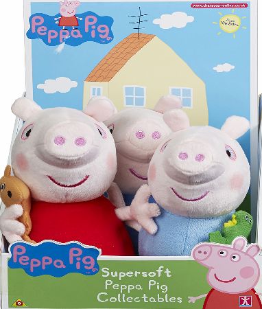 Peppa Pig Supersoft Collectable Soft Toy