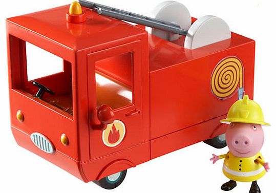 Peppa Pig Vehicle with Figure - Fire Engine