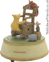 Pepperpot Winnie The Pooh Rocking Chair Musical