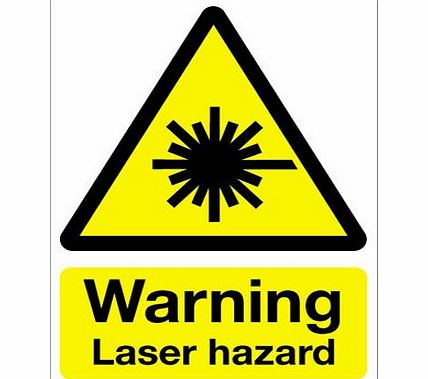 Perfect Safety Signs Hazard Warning Safety Sign - Warning Laser Hazard