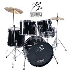 Performance Percussion 5pc Drum kit PP275BLK