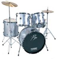 Performance Percussion Drum Kit- Silver