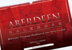 personalised Aberdeen Football A3 Calendar