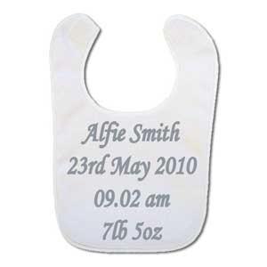 Personalised Baby Bib