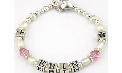 Baby Christening Bracelet Erin Design