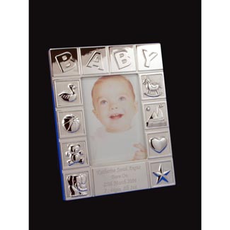personalised Baby Photo Frame