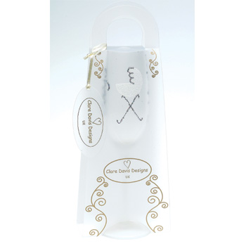 personalised Babyand#39;s Christening Champagne Flutes