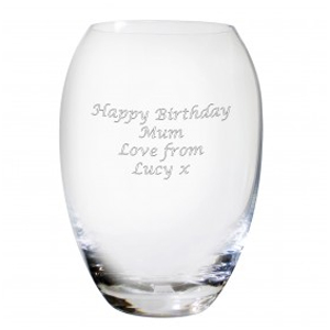 personalised Barrel Vase